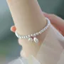 Lotus 925 Sterling Silver 6" Bracelet