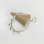 Yellow Gold Crystal Quartz 10.6 Inches Bracelet