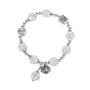 Crystal Quartz 925 Sterling Silver 7.1 Inches Bracelet