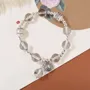 Crystal Quartz 925 Sterling Silver 7.1 Inches Bracelet