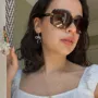 Platinum Plated Drop Earrings