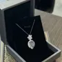 Oval Crystal Quartz 16 Inches Necklace