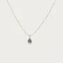 Platinum Plated Waterdrop Necklace