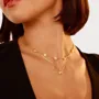 18K Gold Plated 925 Sterling Silver Heart Necklace