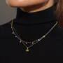 18K Gold Plated 925 Sterling Silver Heart Necklace