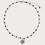 Platinum Plated Titanium Necklace