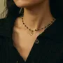 Platinum Plated Titanium Necklace