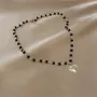 Platinum Plated Titanium Necklace