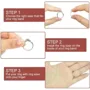 Resin Invisible Ring Size Adjuster for Any Loose Ring