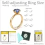 8pcs Resin Invisible Ring Size Adjuster for Loose Ring