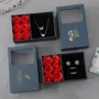 Heart Rose Jewelry Box Jewelry Display Storage Case