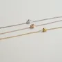 Minimalist Tiny Heart Silver/Gold/Rose Gold Titanium Heart Necklace